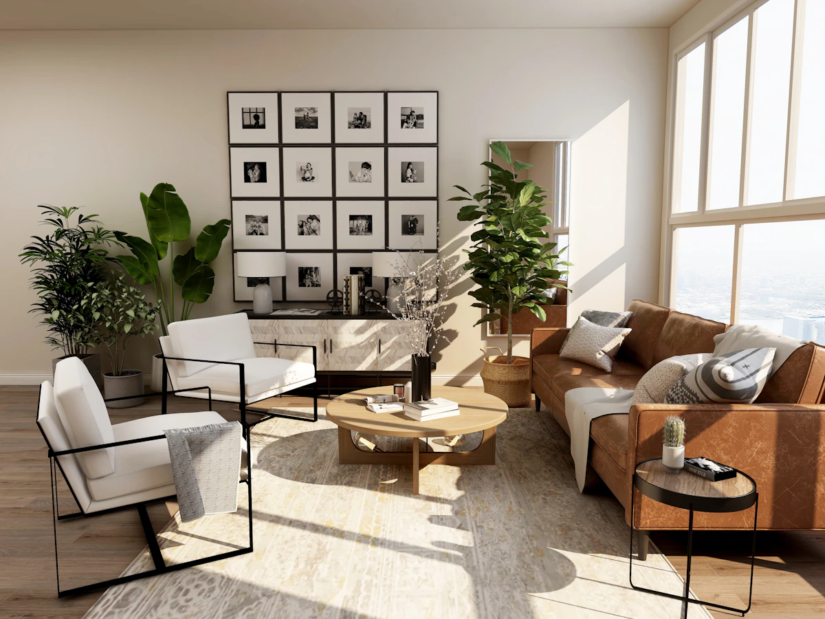 Lounge Space Interior Design Concept by Mauli Design & Constructions